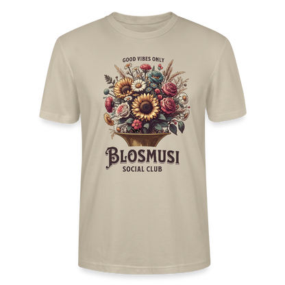 Blosmusi Social Club - Bio T-Shirt Standard Unisex - Beige