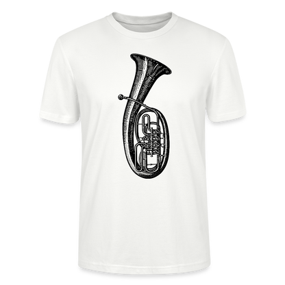 Bariton - schwarz - Bio T-Shirt Standard Unisex - Weiß