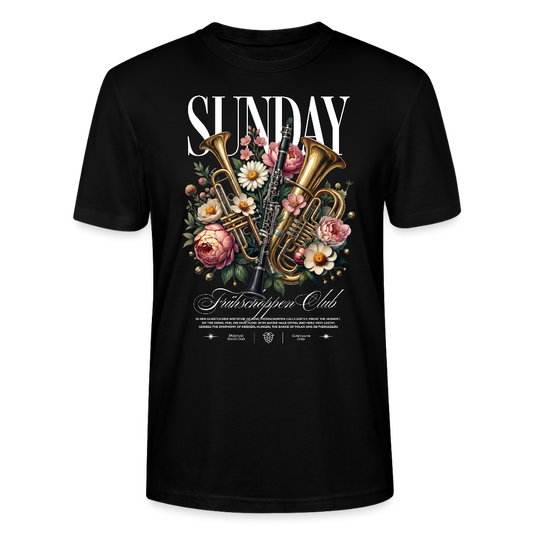 Frühschoppen Shirt - Bio Standard Unisex - Schwarz