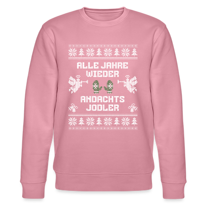 Andachtsjodler - Bio-Sweatshirt Unisex - Lila Traum