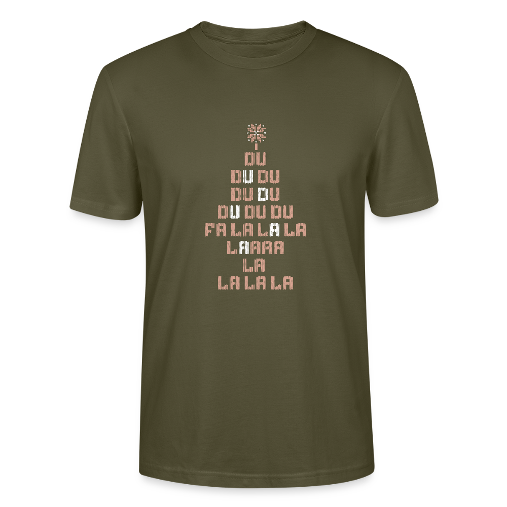 Falalalala - Bio T-Shirt Unisex - Khaki