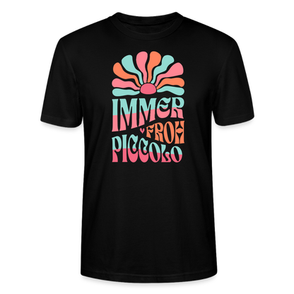 Froh - Piccolo - Bio T-Shirt Standard - Schwarz