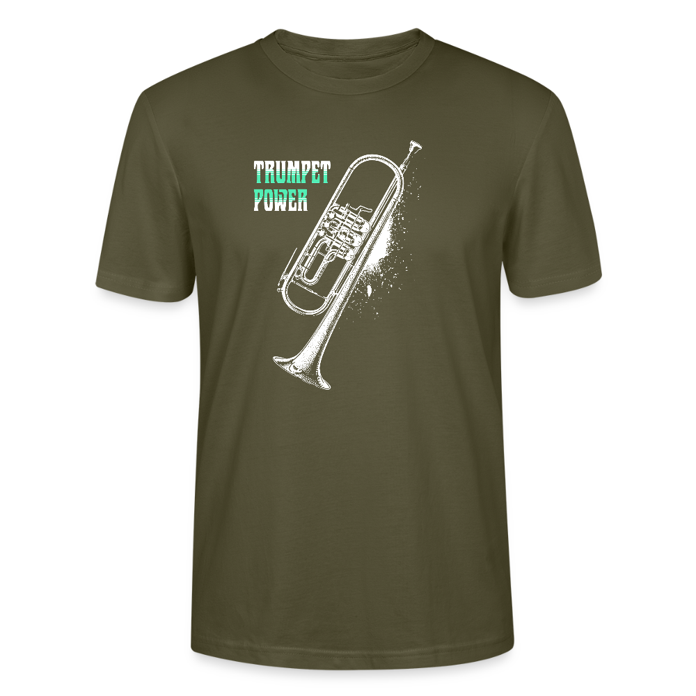 Trumpet Power - Trompete - T-Shirt Unisex - Khaki