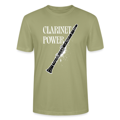 Clarinet Power - Klarinette - T-Shirt Standard Unisex - Nebelgrün