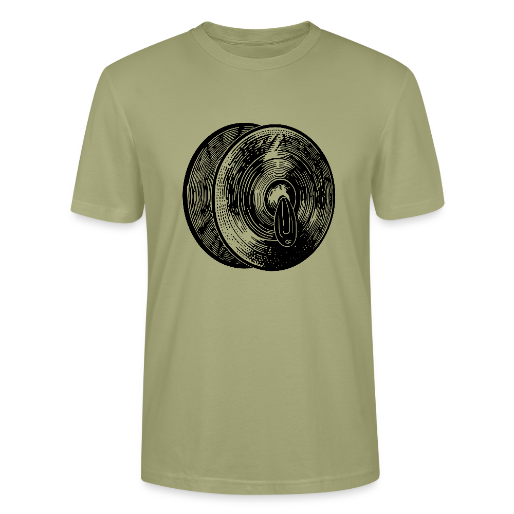 Becken - schwarz - Bio T-Shirt Standard Unisex - Nebelgrün