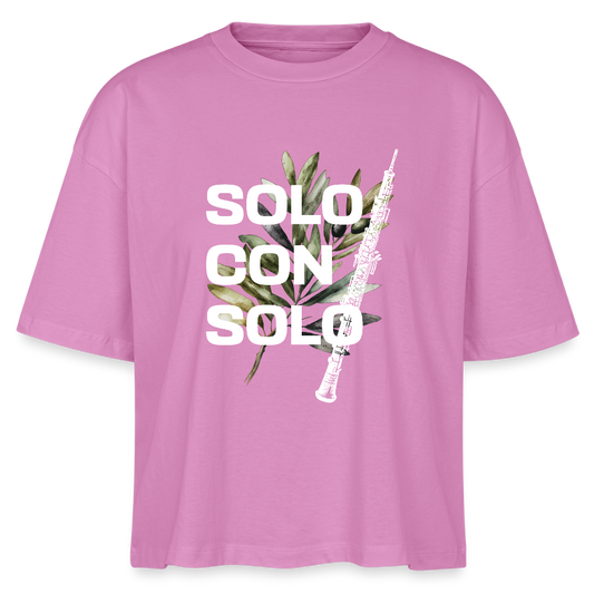 Solo con Solo - Oboe - Bio-T-Shirt Frauen - Pink