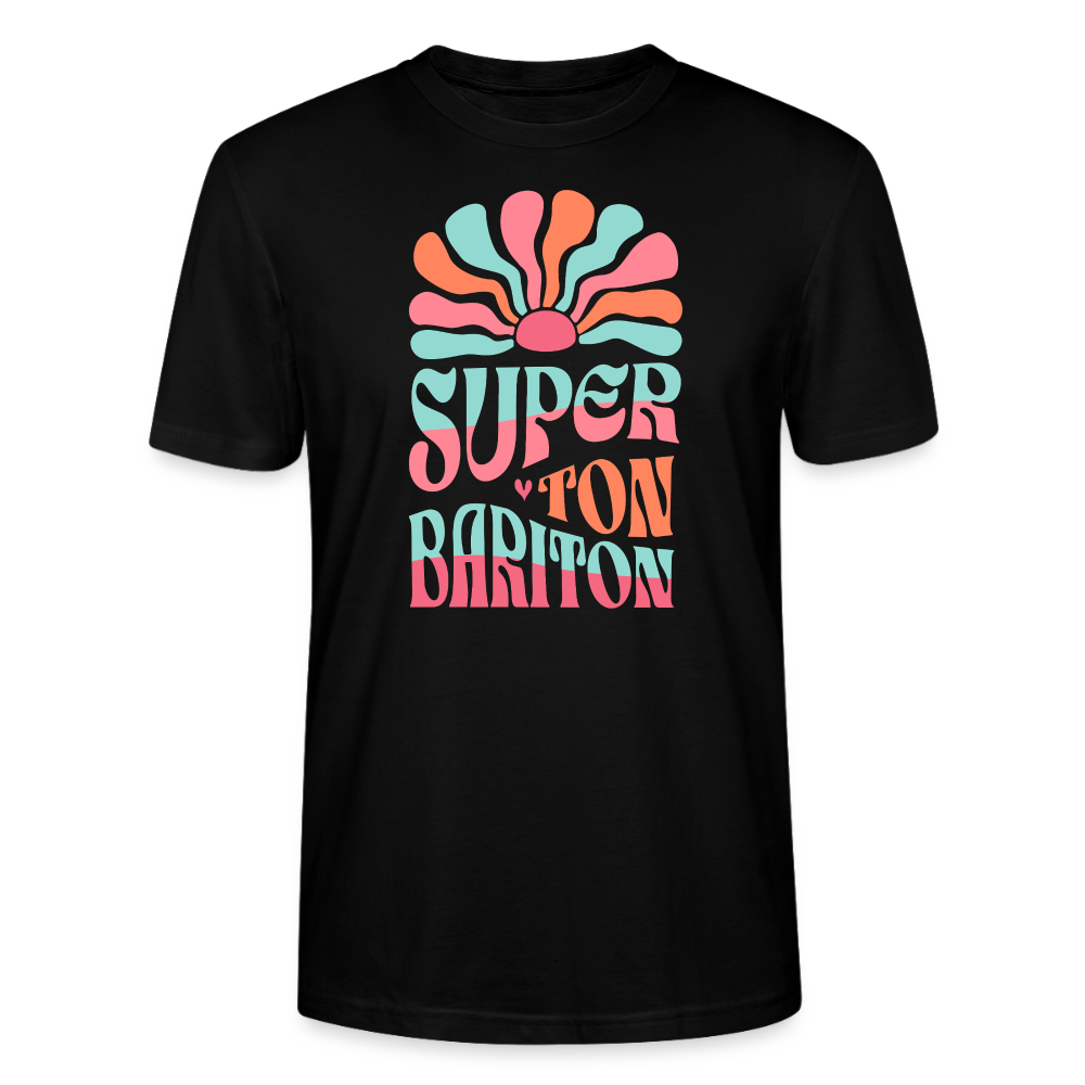 Super Ton - Bariton - Bio T-Shirt Standard - Schwarz