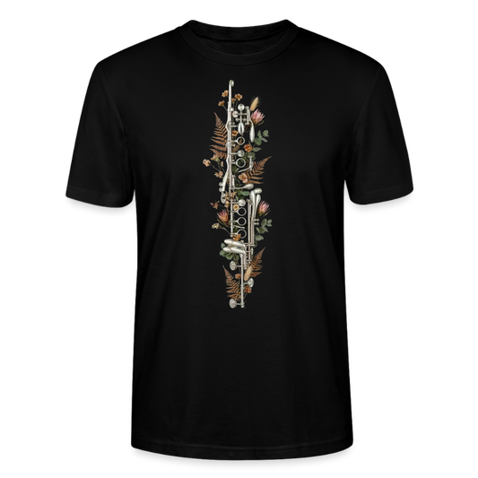 Klarinette - Spine - Bio T-Shirt Unisex - Schwarz