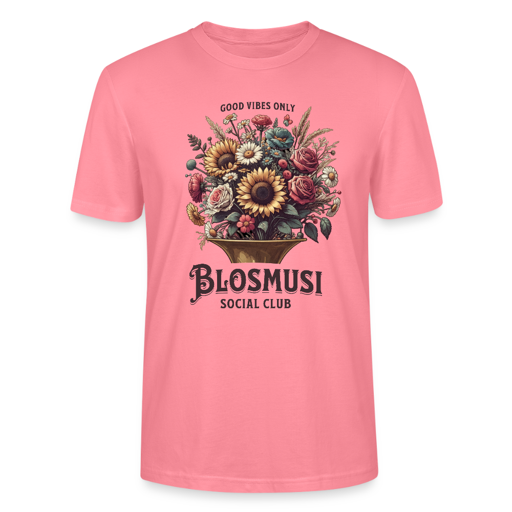 Blosmusi Social Club - Bio T-Shirt Standard Unisex - Pink 