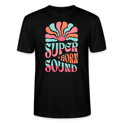 Super Sound - Horn - Bio T-Shirt Standard - Schwarz