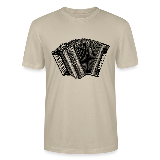 Harmonika - schwarz - Bio T-Shirt Standard Unisex - Beige