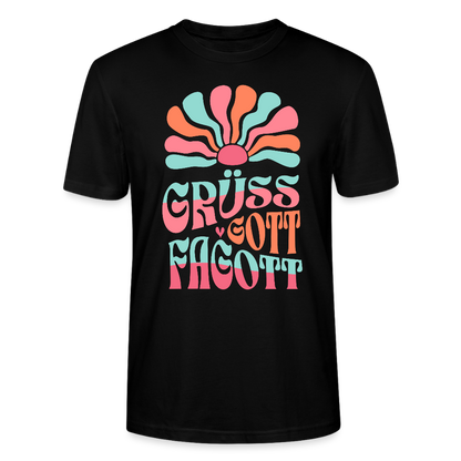 Grüß Gott - Fagott - Bio T-Shirt Standard - Schwarz