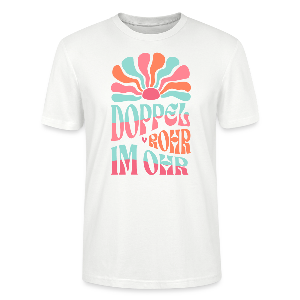 Doppelrohr - Fagott/Oboe - Bio T-Shirt Standard - Weiß