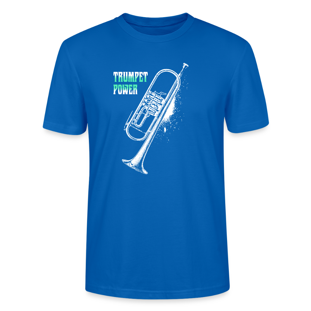 Trumpet Power - Trompete - T-Shirt Unisex - Pfauenblau