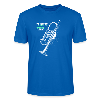 Trumpet Power - Trompete - T-Shirt Unisex - Pfauenblau
