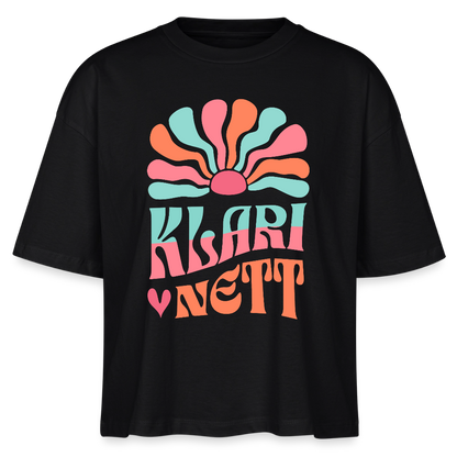 Klarinett - Klarinette - Bio-T-Shirt Cropped - Schwarz
